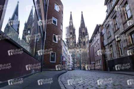 Symbolfoto Corona in Köln