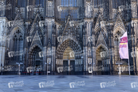 Symbolfoto Corona in Köln