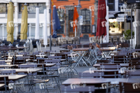 Symbolfoto Corona in Köln