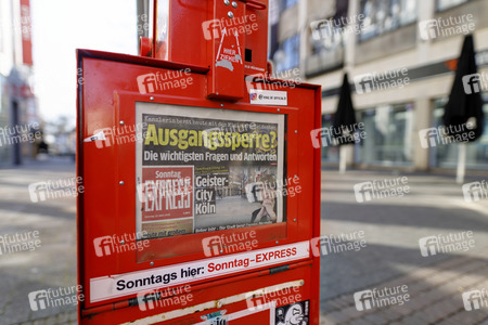 Symbolfoto Corona in Köln
