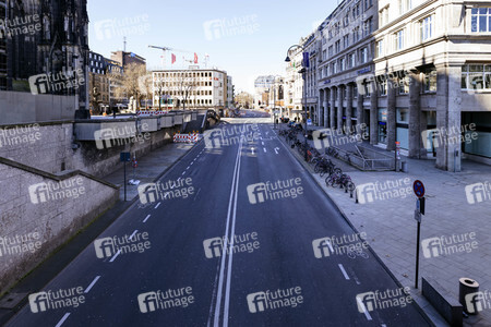 Symbolfoto Corona in Köln