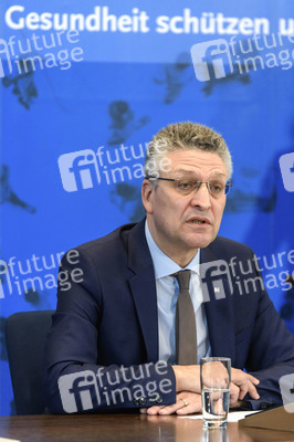 Pressebriefing desa Robert Koch Instituts in Berlin