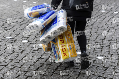 Symbolfoto Corona in Berlin