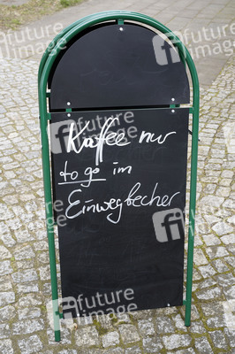 Symbolfoto Corona in Berlin