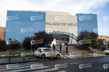 Der Palacio de Hielo in Madrid wird als Leichenhalle eingerichtet