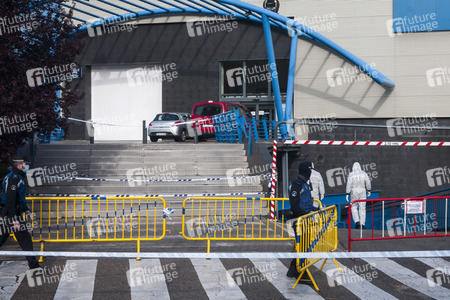 Der Palacio de Hielo in Madrid wird als Leichenhalle eingerichtet