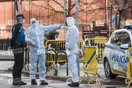 Der Palacio de Hielo in Madrid wird als Leichenhalle eingerichtet