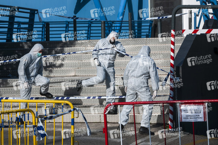 Der Palacio de Hielo in Madrid wird als Leichenhalle eingerichtet