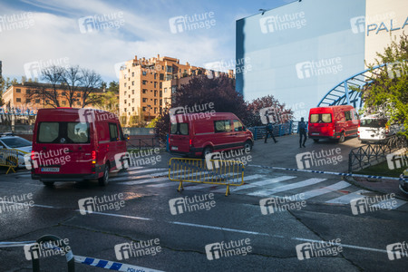 Der Palacio de Hielo in Madrid wird als Leichenhalle eingerichtet