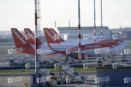 Flugrückgang wegen der Corona-Krise in Berlin