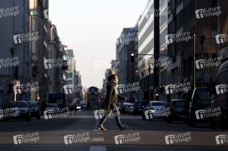 Symbolfoto Corona in Berlin
