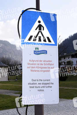 Ausgangsbeschränkungen wegen Corona-Krise in Berchtesgaden