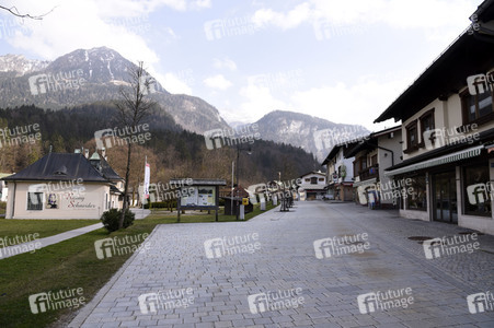 Ausgangsbeschränkungen wegen Corona-Krise in Berchtesgaden