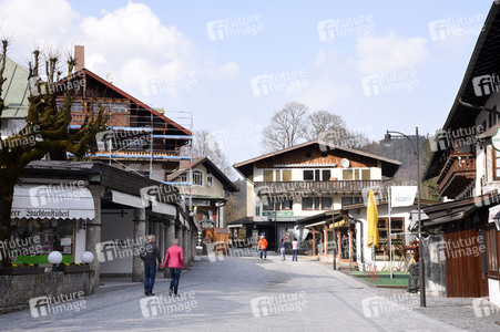 Ausgangsbeschränkungen wegen Corona-Krise in Berchtesgaden