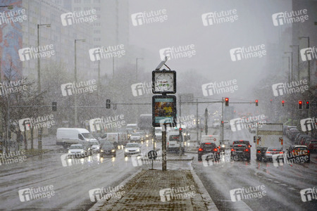 Schneefall in Berlin