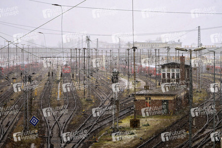 Schneefall in Berlin