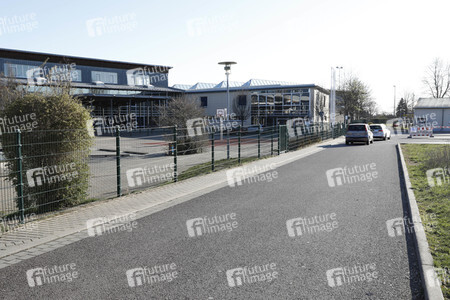 Corona-Drive-In-Teststation in Landsberg