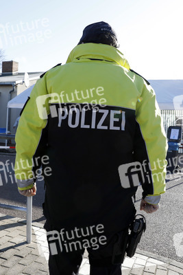 Corona-Drive-In-Teststation in Landsberg