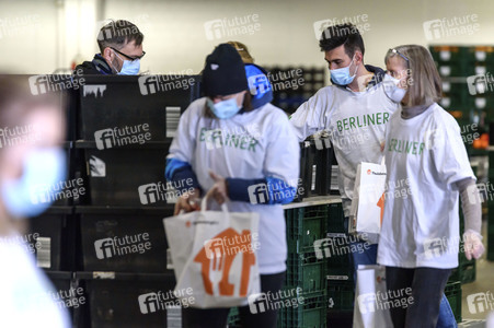 Die Berliner Tafel hilft während der Coronakrise