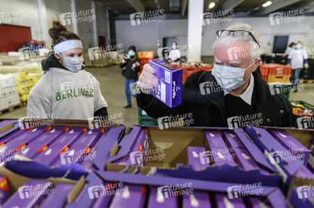 Die Berliner Tafel hilft während der Coronakrise