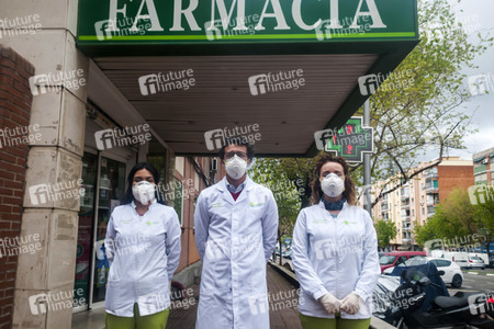 Quarantänemaßnahmen in Madrid