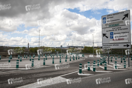 Quarantänemaßnahmen in Madrid