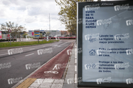 Quarantänemaßnahmen in Madrid