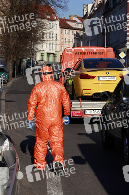 Corona-Kontrollen an der Grenze zu Polen in Görlitz