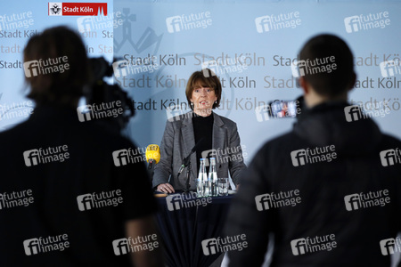 Pressekonferenz mit Henriette Reker in Köln