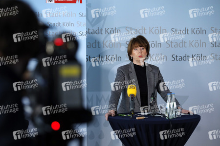 Pressekonferenz mit Henriette Reker in Köln