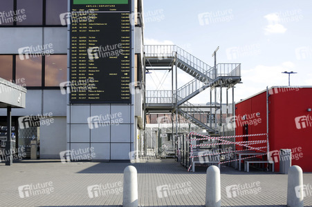 Flughafen Berlin-Schönefeld während der Corona-Krise