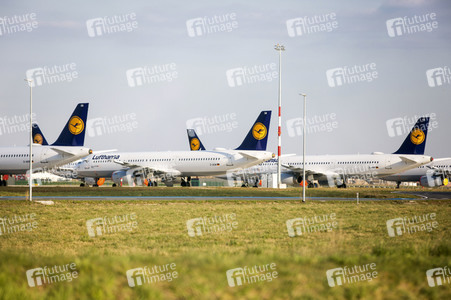 Flughafen Berlin-Schönefeld während der Corona-Krise