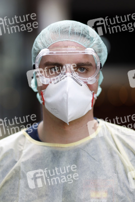 Corona-Testzentrum in Köln