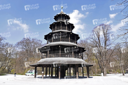 Englischer Garten während der Corona-Krise in München