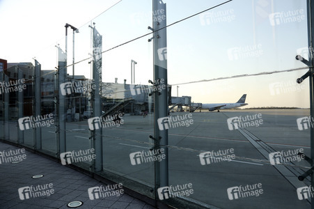 Flughafen Dresden während der Coronakrise