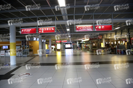 Flughafen Dresden während der Coronakrise