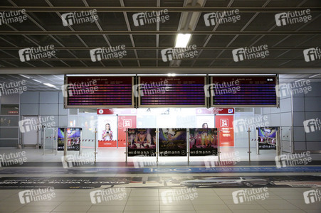 Flughafen Dresden während der Coronakrise