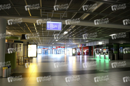 Flughafen Dresden während der Coronakrise