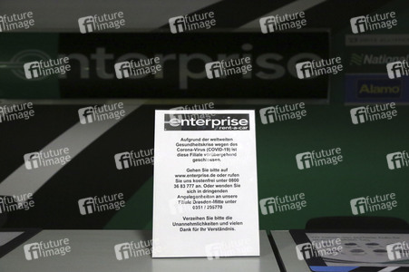 Flughafen Dresden während der Coronakrise