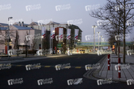 Flughafen Dresden während der Coronakrise