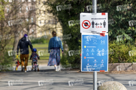 Symbolfoto Mindestabstand