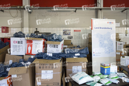 Verteilung medizinischer Schutzausrüstung in Potsdam