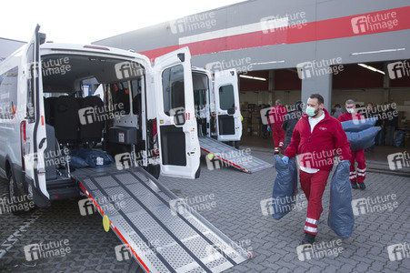 Verteilung medizinischer Schutzausrüstung in Potsdam