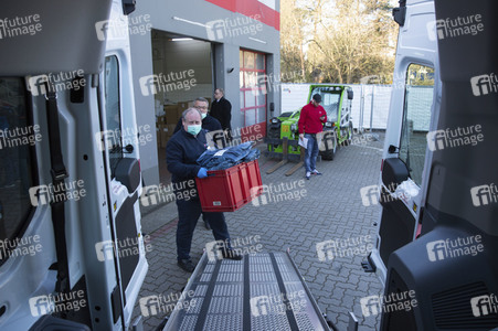 Verteilung medizinischer Schutzausrüstung in Potsdam