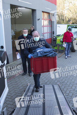 Verteilung medizinischer Schutzausrüstung in Potsdam