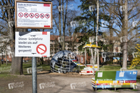 Symbolfoto Spieplatzsperrung