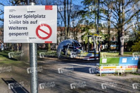 Symbolfoto Spieplatzsperrung