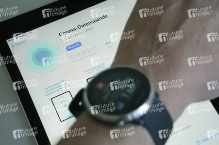 Symbolfoto Corona-Datenspende-App des RKI