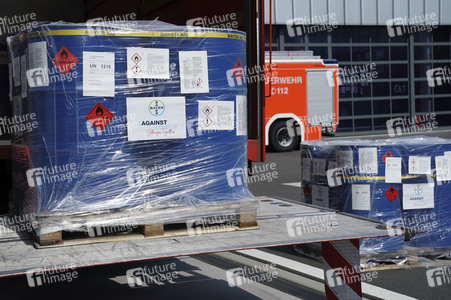 Bayer spendet Desinfektionsmittel an die Stadt Köln