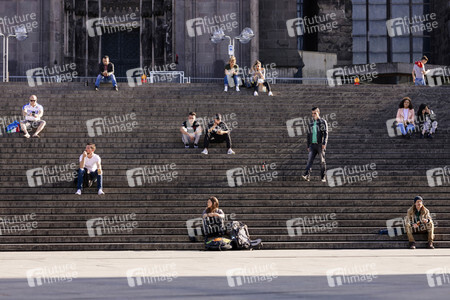 Symbolfoto Mindestabstand